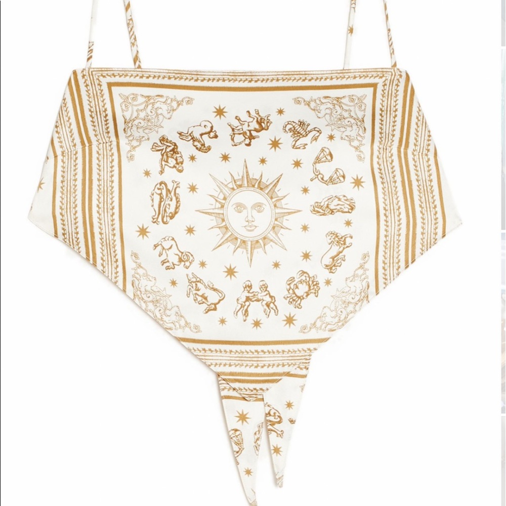 Danielle Bernstein Handkerchief Top